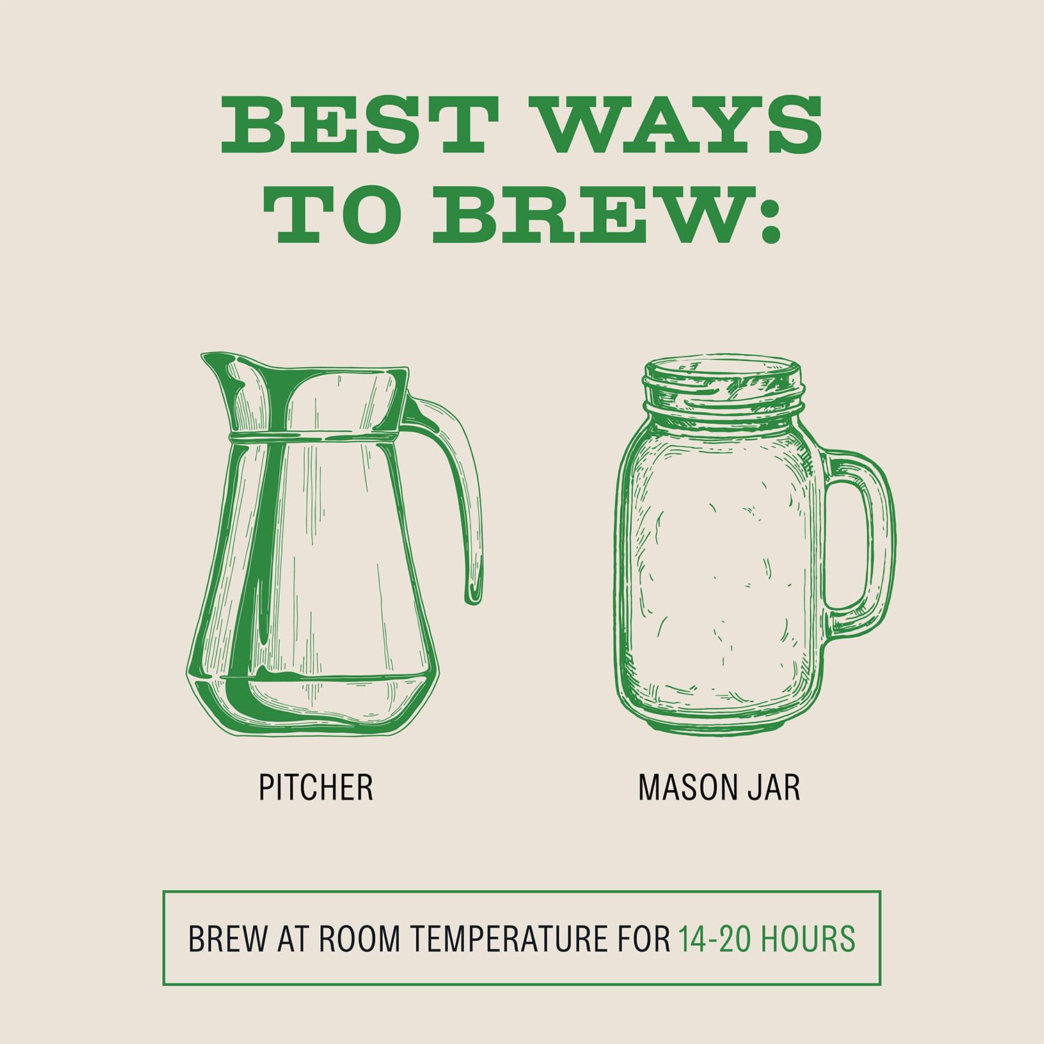 Bizzy Organic Cold Brew Coffee, Espresso Blend, Brew Bags, 4 ct