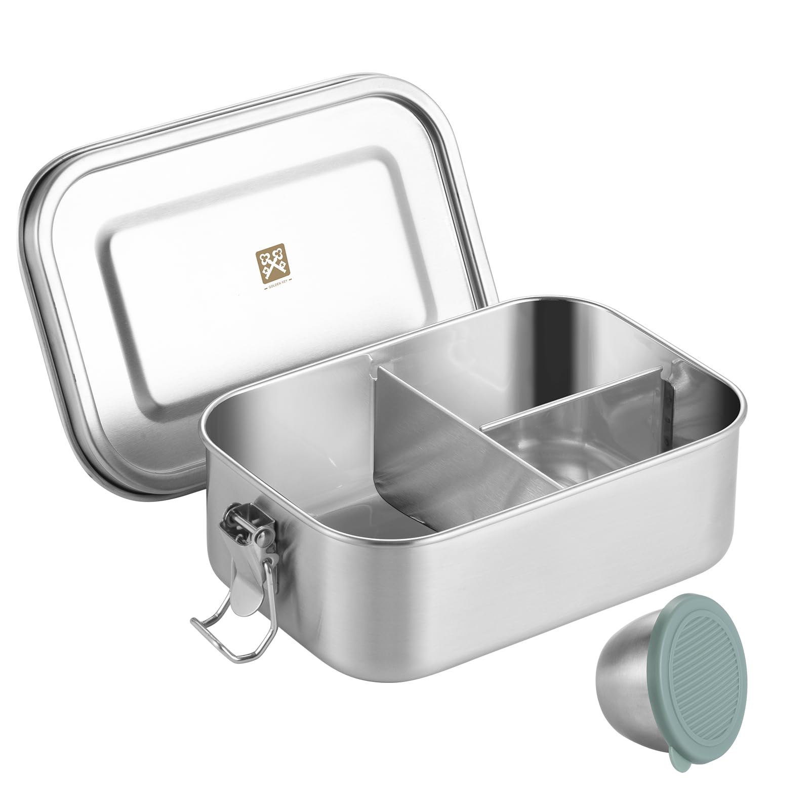 GOLDEN KEY 27oz Stainless Steel Bento Box for Kids,Too Small for Adult Use