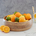 Salad Served Large Wooden Bowl for Party, Catering, Weddings and Restaurants, 15 Inch Wide