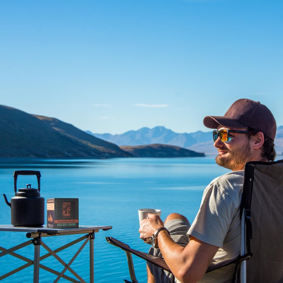 TRIBO Coffee Single-Serve Pour Over Packets, Campfire Blend