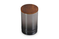 Le Creuset Stoneware Salt Cellar and Storage Canister, 26 oz., Oyster
