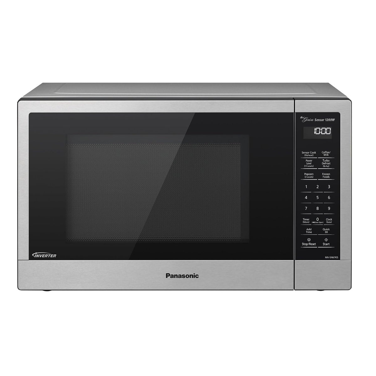 Panasonic NN-SN67KS Microwave Oven, 1.2 cu.ft, Stainless Steel/Silver