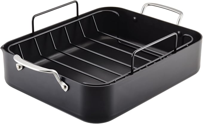 KitchenAid Hard-Anodized Nonstick Saucepan with Lid, 2-Quart
