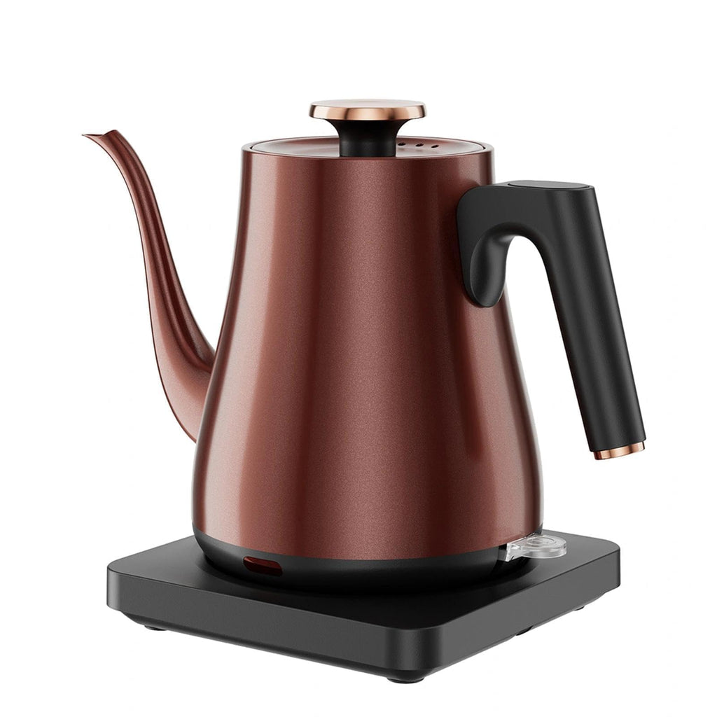 Tuehakny Gooseneck Electric Kettle 1.0L, 1000W, Pour Over, Vintage Copper