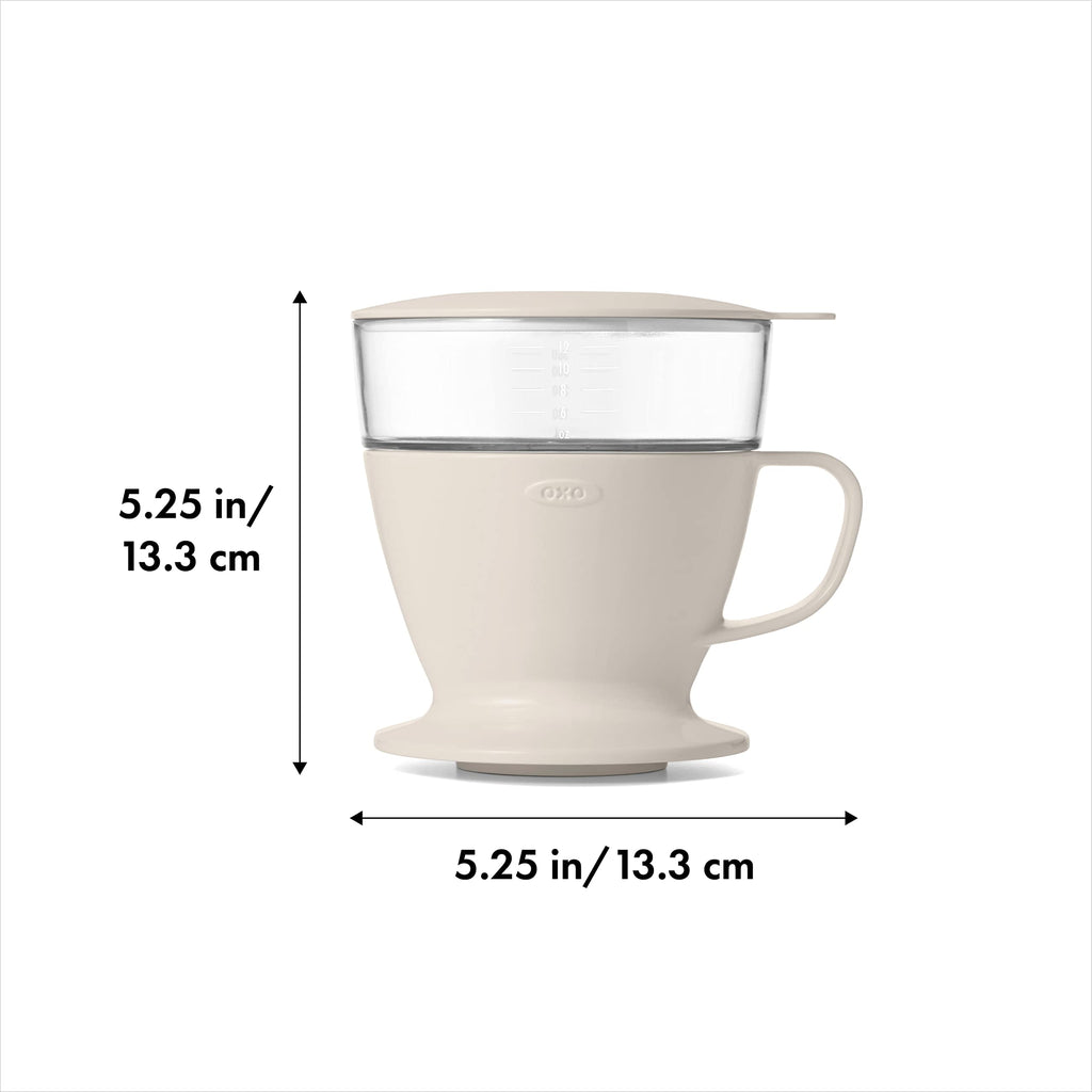 OXO Brew Single Serve Pour-Over Coffee Maker with Water Tank, 12 oz.