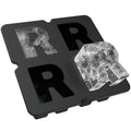 Customized Letter R Ice Cube Mold -Letter Silicone Ice Mold for Custom Ice Cube Mold and Baking Chocolate and Crafting Letter Molds, Ice Cube Molds for Cocktails & Whiskey with Custom Letters