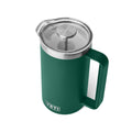 YETI Rambler 34 oz. French Press Coffee Maker, Black Forest Green