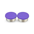 LunchBots 2.5 oz Stainless Steel Condiment Containers 2pk Purple