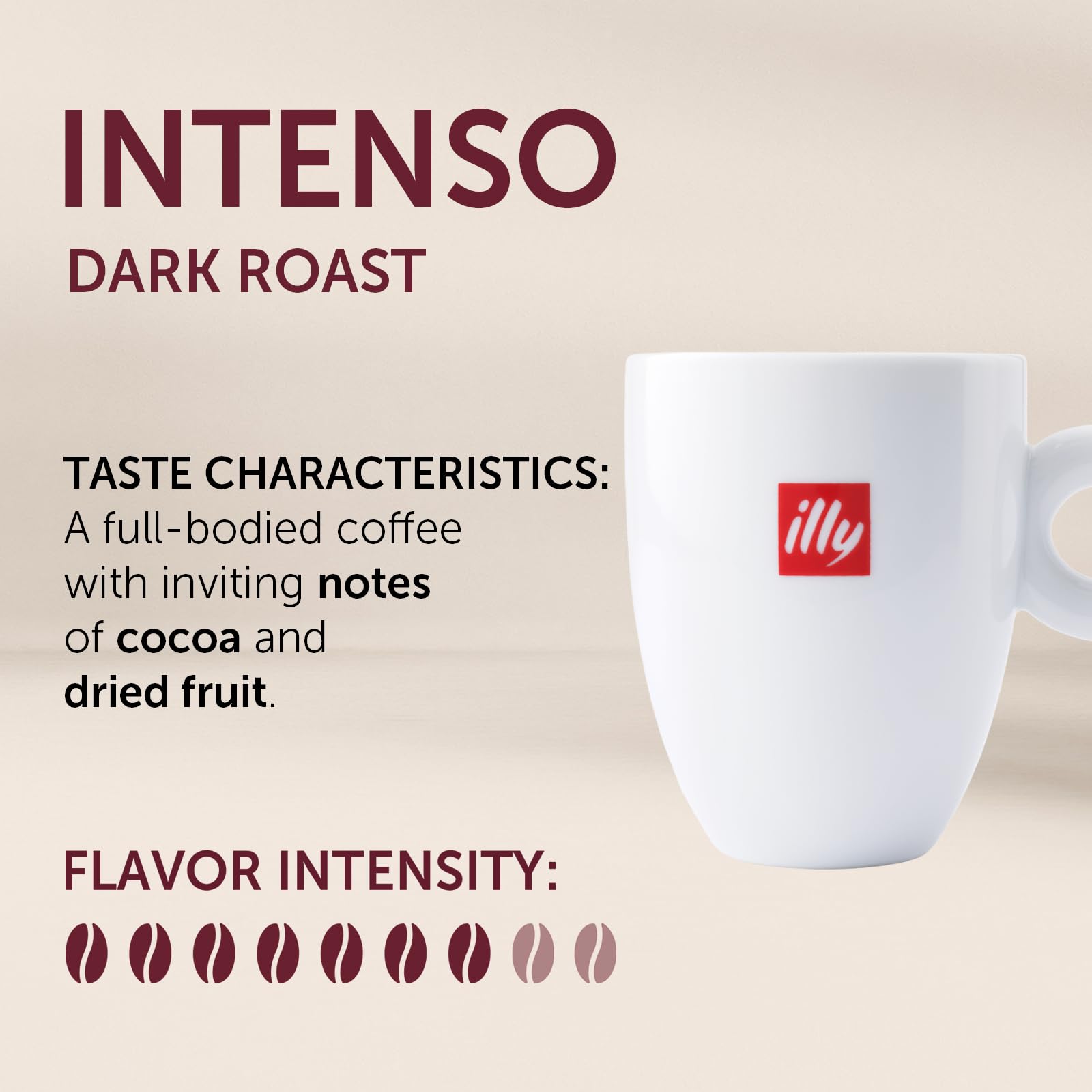 illy Coffee, Dark Roast, K-Cup for Keurig, 100% Arabica Bean Signature Italian Blend, Premium Gourmet Roast Single Serve Drip Coffee