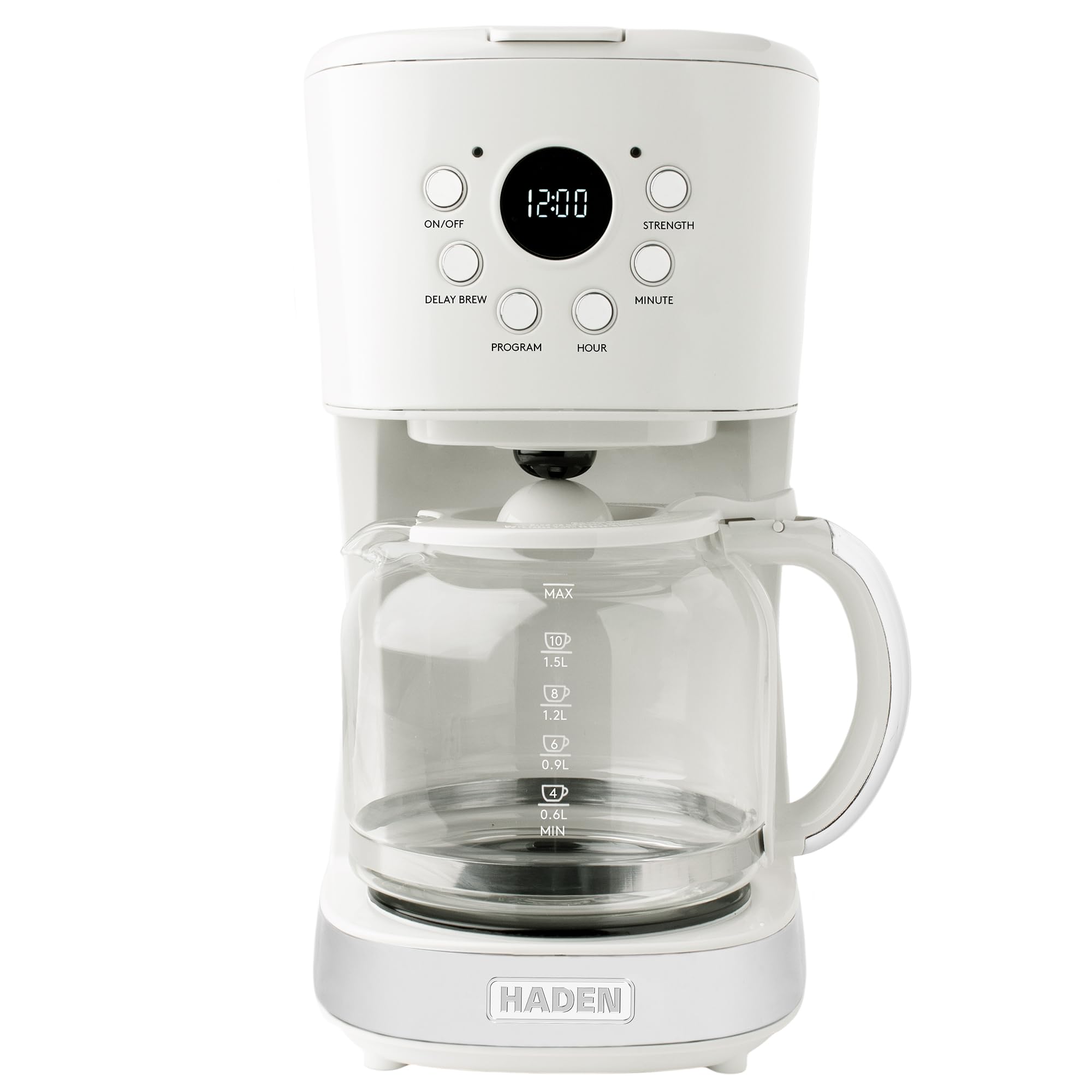 HADEN Coffee Machine, 12 Cup Programmable Drip Coffee Maker