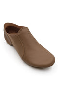 Capezio E-Series Jazz Slip On, Caramel, 8 W