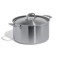 Made In Cookware - 12 Quart Stainless Steel Stock Pot With Lid - 5 Ply Stainless Clad - Professional Cookware - Crafted in Italy - Induction Compatible