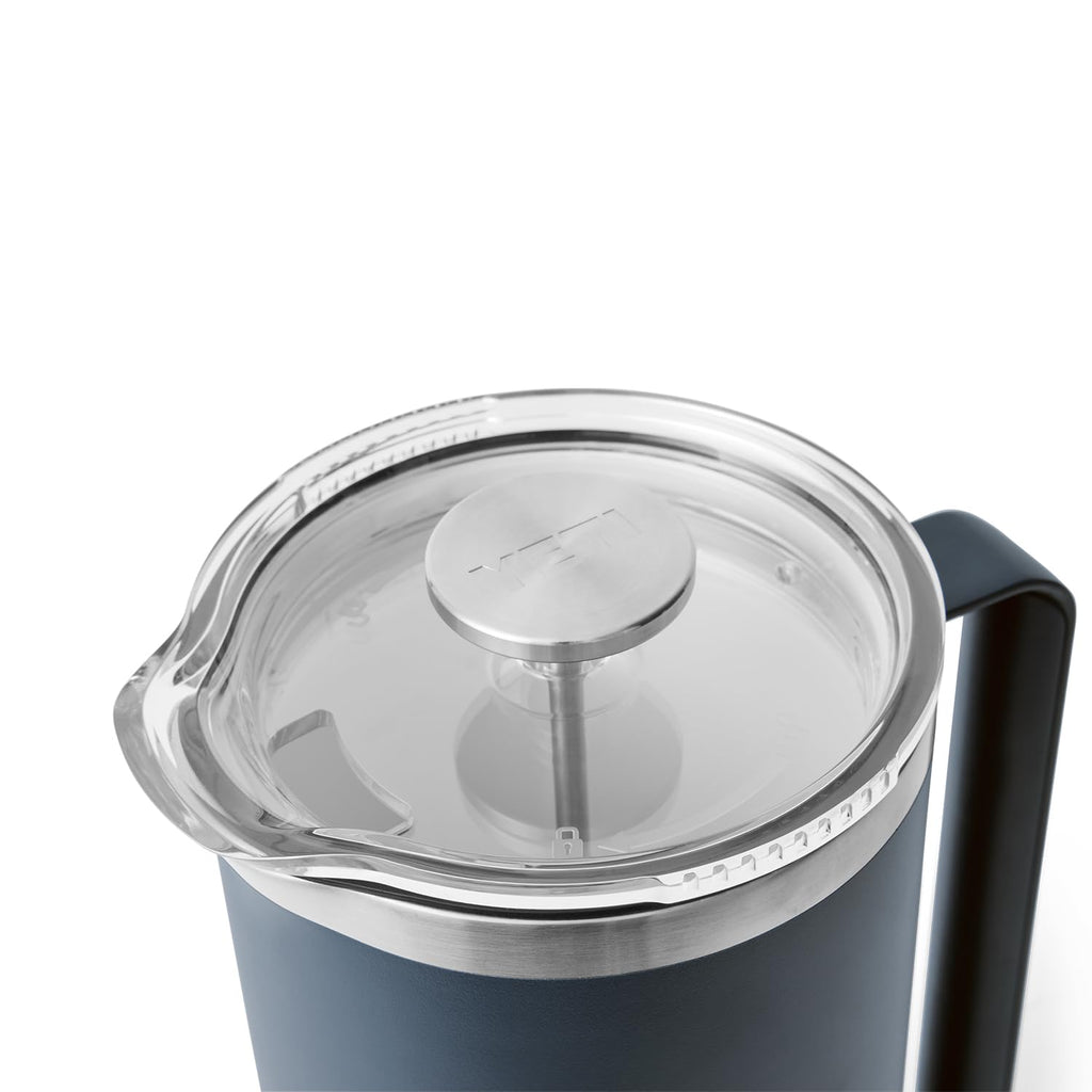 YETI Rambler 64 oz. French Press Coffee Maker, Navy