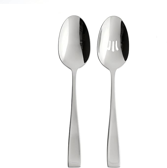 Oneida Moda Dinner Spoons Silverware Set for 4, Flatware