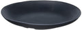 Carlisle FoodService Products Ridge Reusable Plastic Plate Dinner Plate for Home and Restaurant, Melamine, 10.5 Inches, Slate, (Pack of 12)