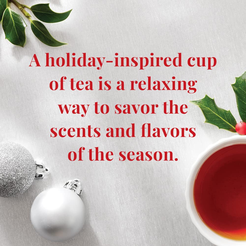 The Republic of Tea Peppermint Bark Herbal Tea, Caffeine Free, 36 Count