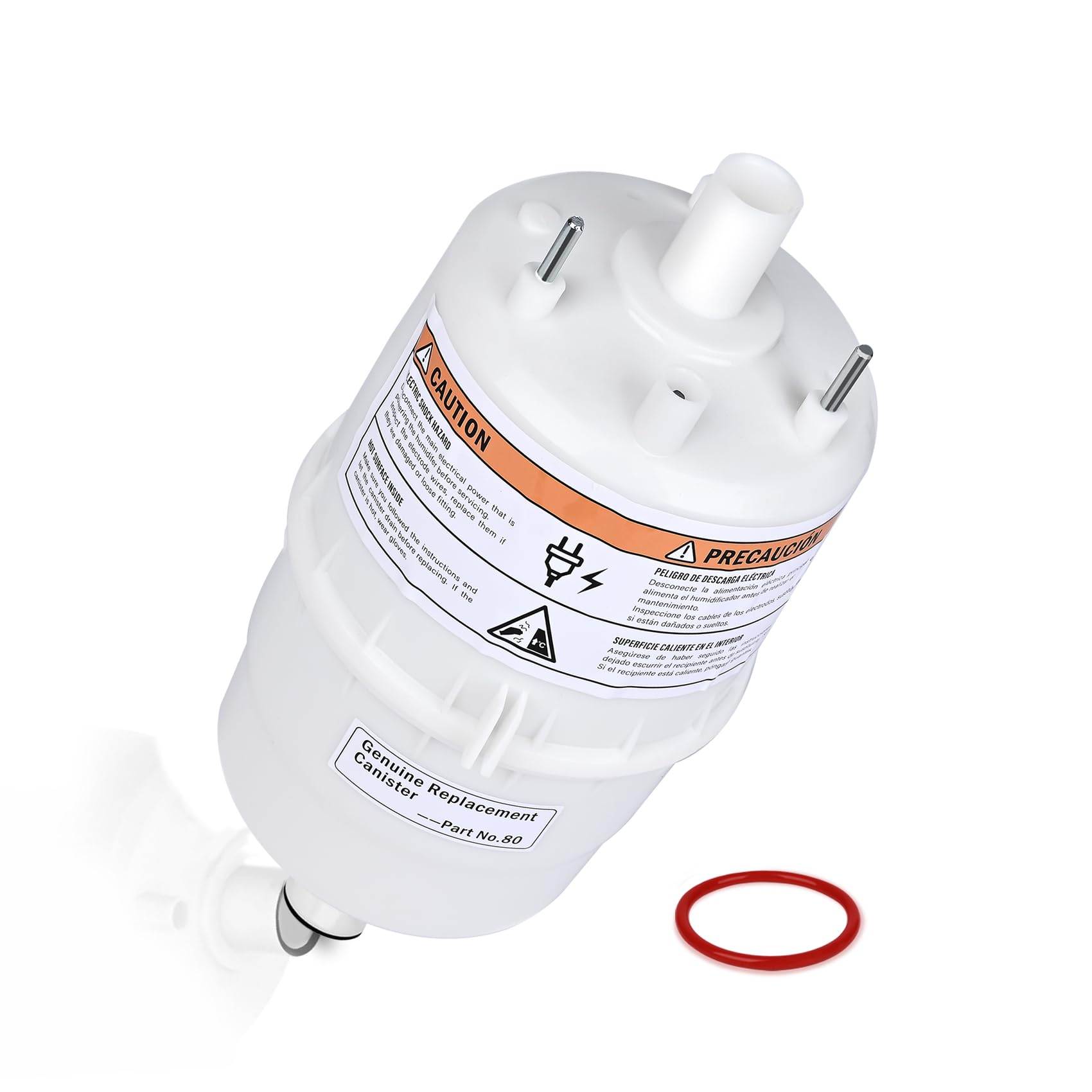 Alinwirsy Upgrade 80 Steam Canister for Aprilaire Steam Humidifier Models 800, 801, 865, 866, 80 Replacement Canister OEM Substitute for Aprilaire Canister, 1 Pack