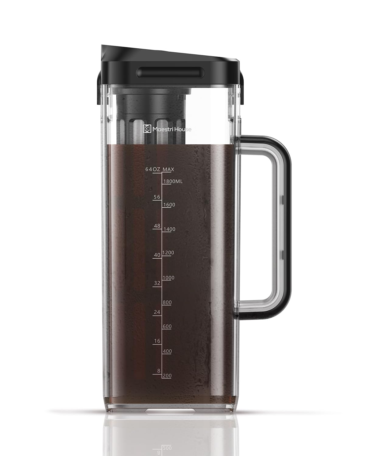 Maestri House Cold Brew Coffee Maker, 64oz BPA-Free Tritan Pitcher