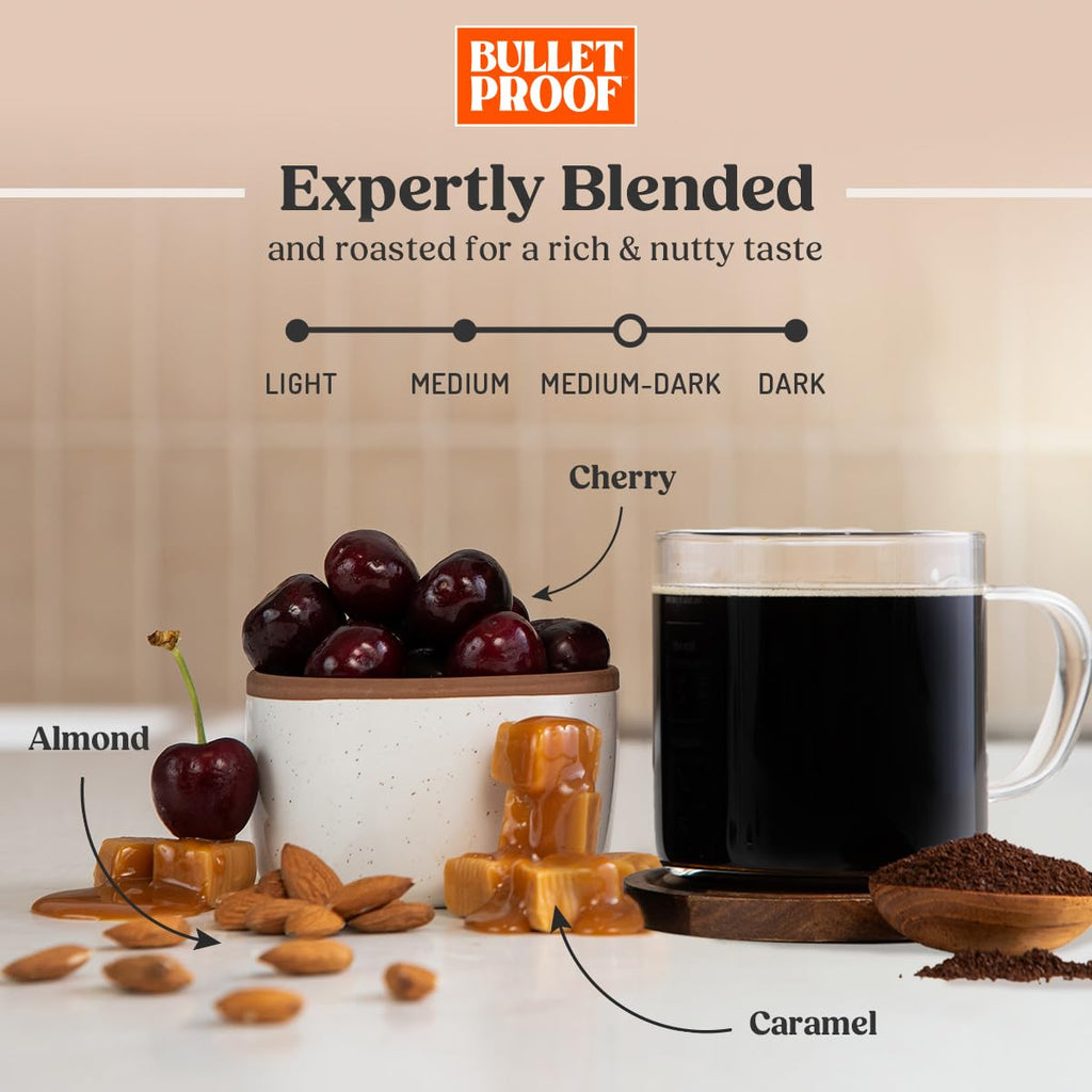 Bulletproof Mentalist Ground Coffee, 12 OZ
