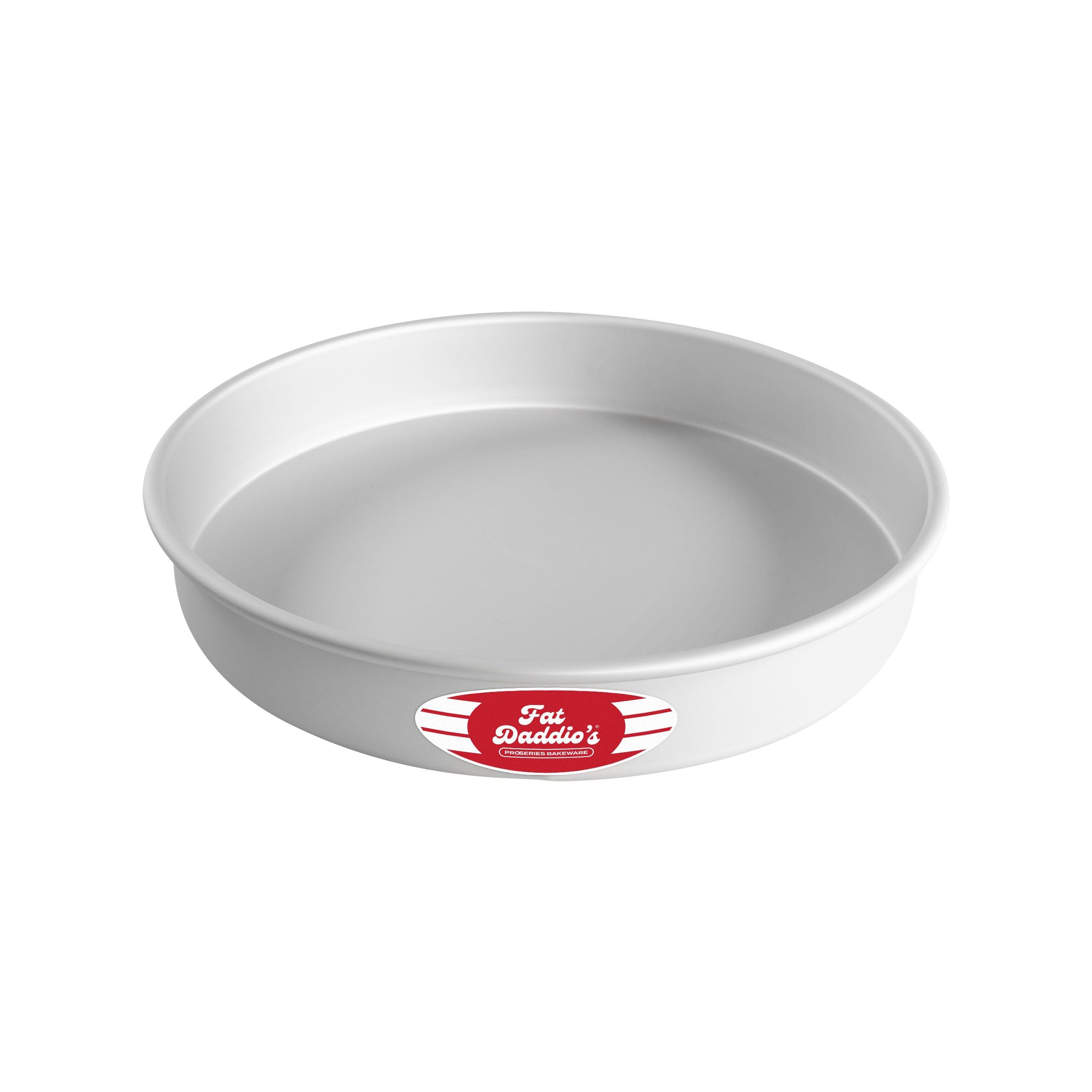 Fat Daddio's Anodized Aluminum Round Cake Pan, 12 x 2 Inch