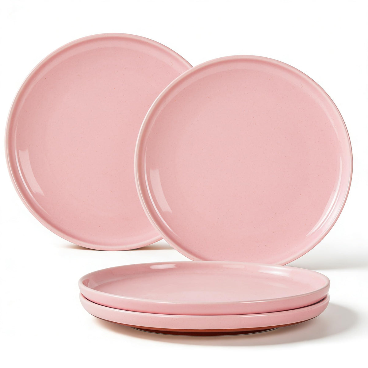 GZG Ceramic Dinner Plates, 10.25 Inch, Set of 4