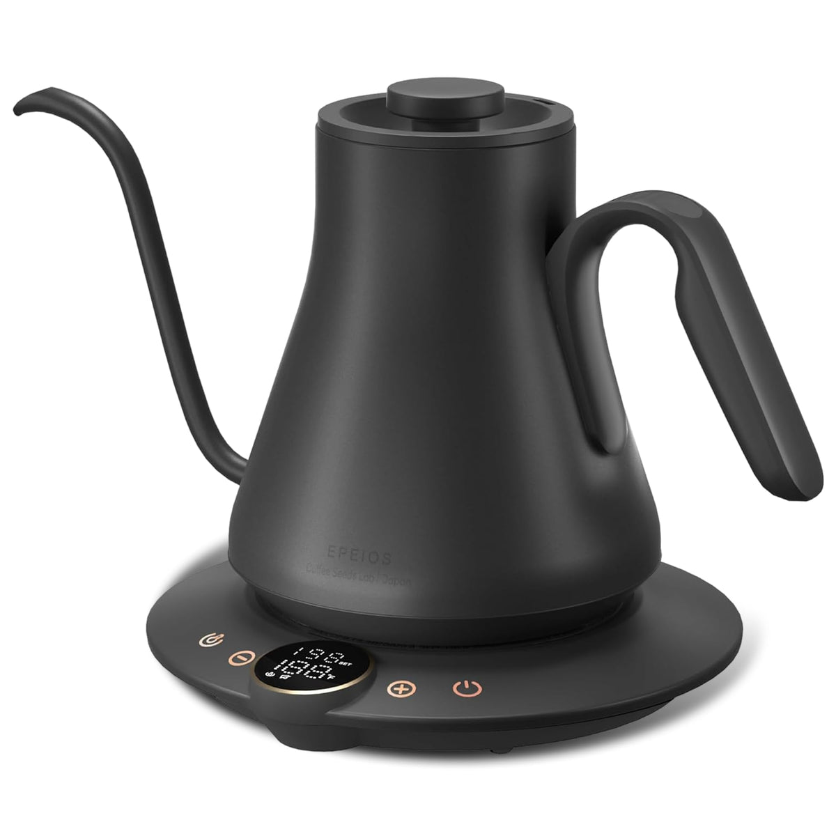 INTASTING Gooseneck Electric Kettle with ±1℉ Temperature Control 0.9 Liter