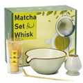 Zzlright Matcha Whisk Set,Matcha Set,Matcha Kit,Matcha Bowl with Spout,Scoop,Sifter,Bamboo Whisk,Chasen Holder,Mothers Day Gifts for Mom Women her Grifend,Gifts for Christmas
