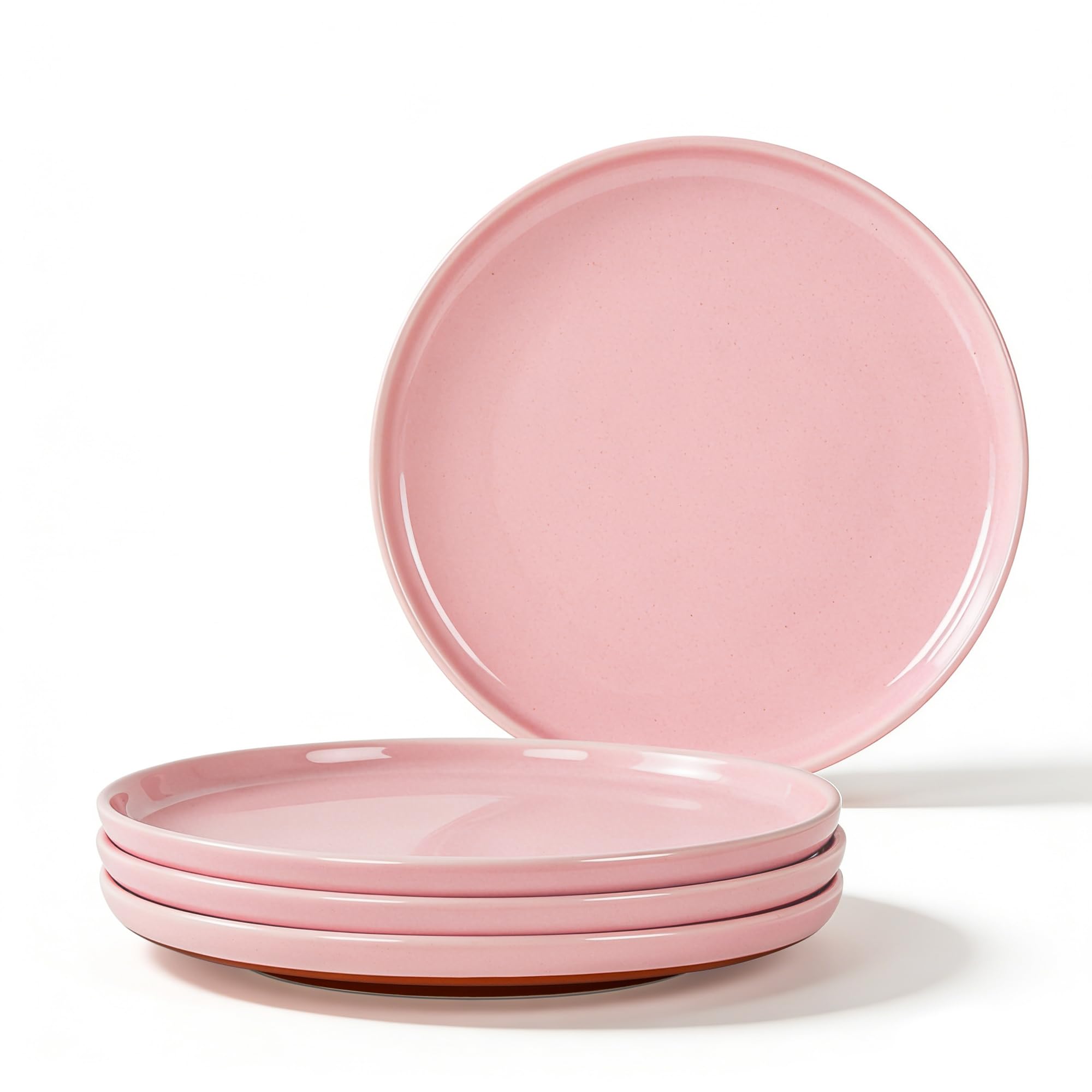 GZG Ceramic Dinner Salad Plates, 8 Inch, Set of 4