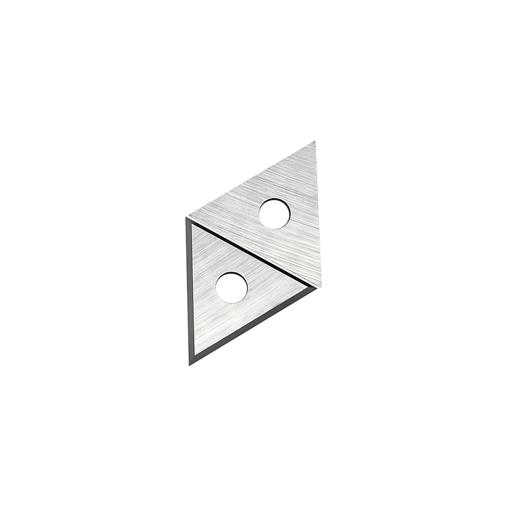 LU&MN Carbide Scraper Replacement Blades, 1" Triangle, 10 Pcs