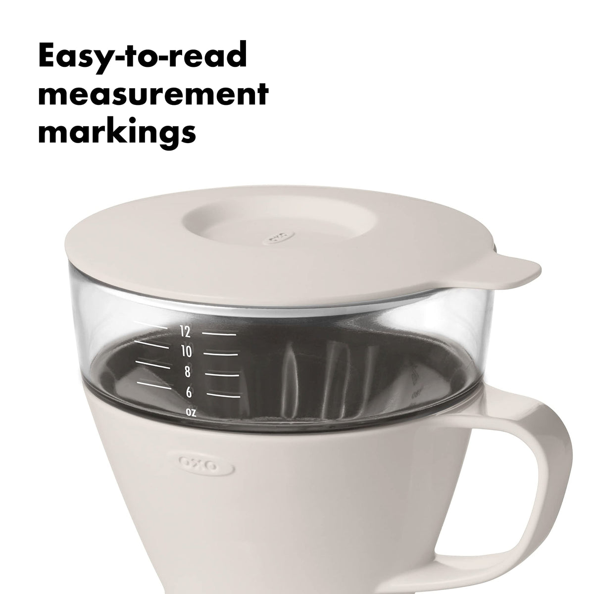 OXO Brew Single Serve Pour-Over Coffee Maker with Water Tank, 12 oz.