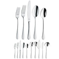 Amefa Baguette Flatware Set - Silver, Set of 45