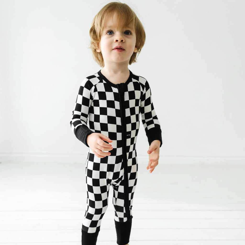 Little Sleepies Baby Pajamas, Cool Checks, 18-24 months