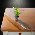 NECAUX Frosted PVC Table Cover Protector 20 x 71 Inch 1.5mm Thick