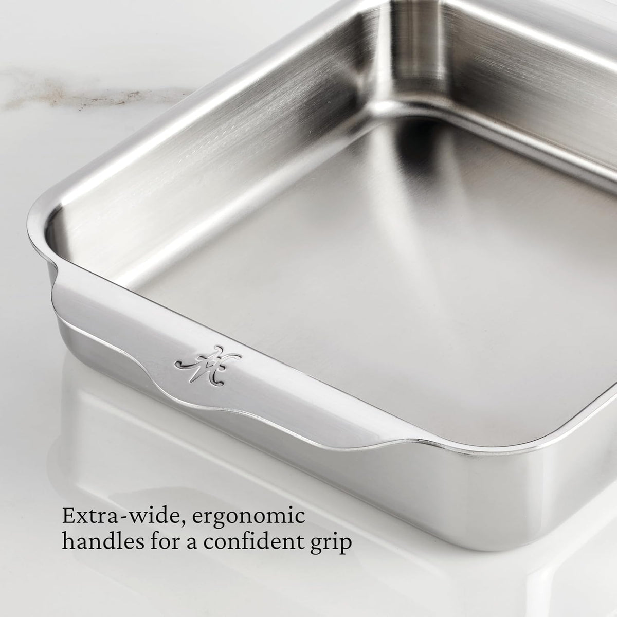 Hestan Provisions OvenBond - 8" x 8" Stainless Steel Square Baking Pan