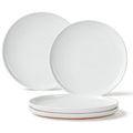 GZG Ceramic Dinner Plates, 10.25 Inch, Set of 4