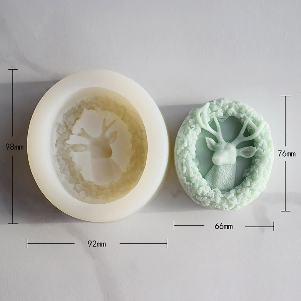 Spiral Wave Silicone Molds - Set of 3 - Resin, Cake, Soap & Clay Molds - Candle Making & Craft Supplies