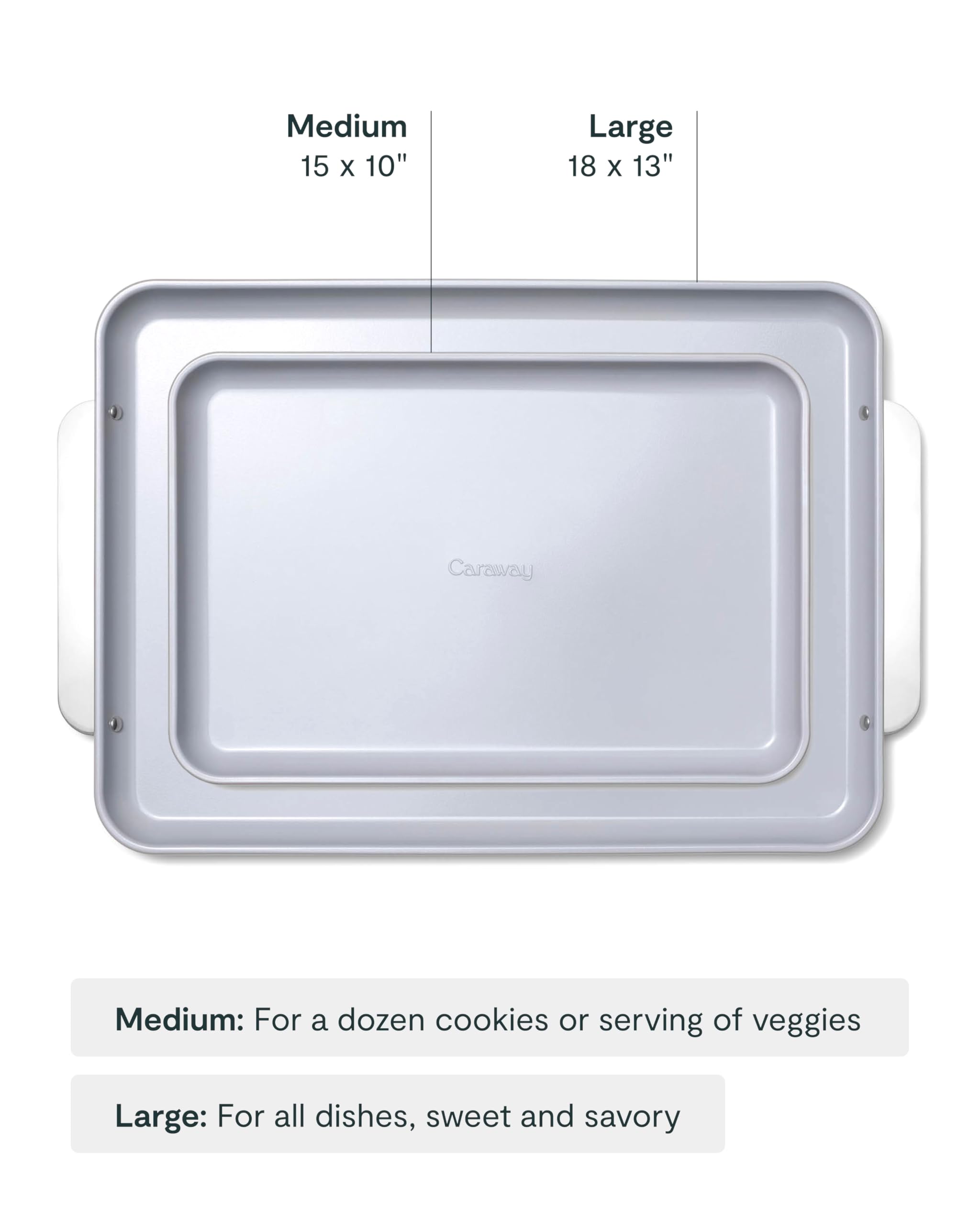 Caraway Non-Stick Ceramic Baking Sheet Duo