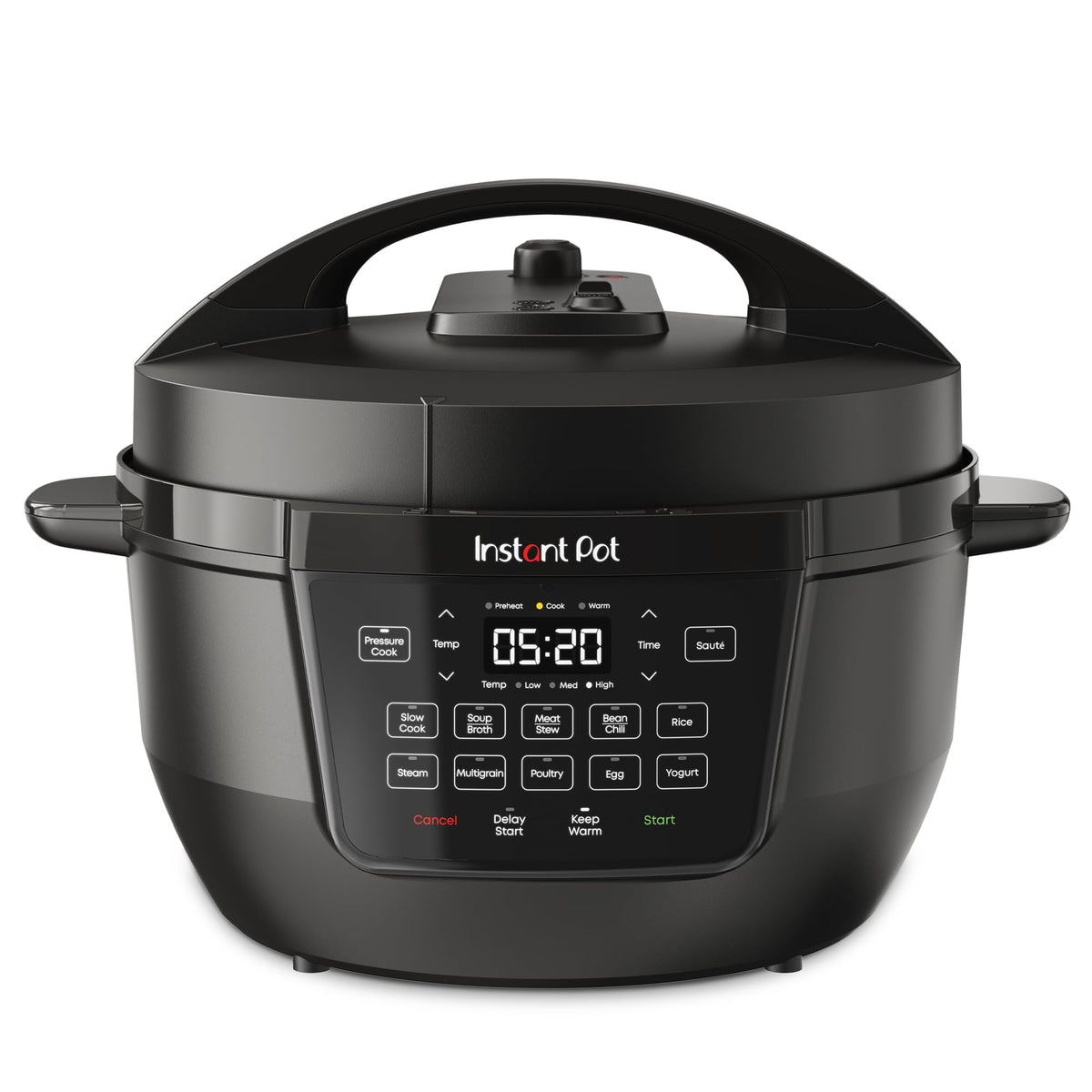 Instant Pot Rio Wide 7.5 Qt 7-in-1 Electric Pressure Cooker, WhisperQuiet