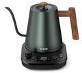 KLEAH Gooseneck Electric Kettle with Temperature Control - 0.8L Automatic Shut Off Tea & Coffee Kettle, Hot Water Boiler Pour Over Coffee Kettle, 1200W Quick Heating Keep Warm, Green