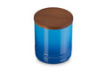 Le Creuset Stoneware Salt Cellar and Storage Canister, 38.4 oz, Marseille