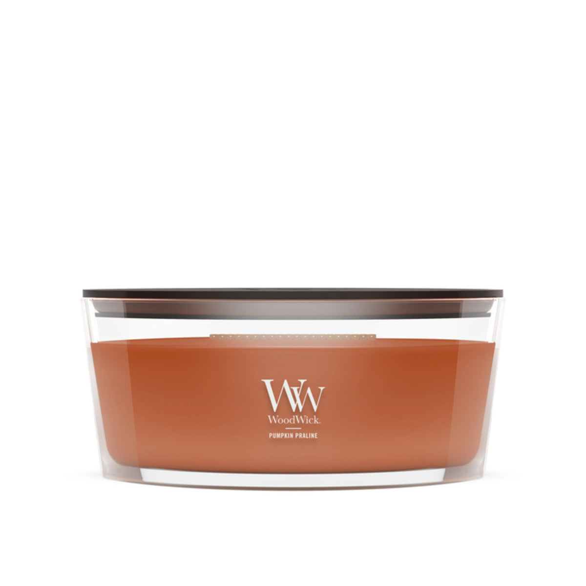 WoodWick Tonka & Almond Milk Scented Candle, Crackling Wick, 9.7oz