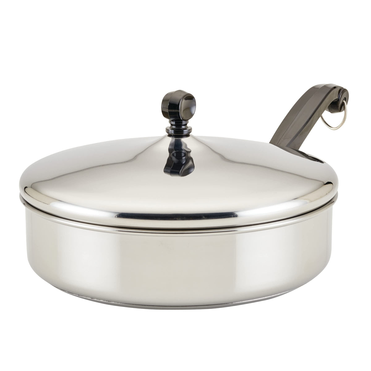 Farberware Classic Series Stainless Steel Pot with Lid, 8-Qt
