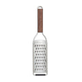 Microplane Master Series Wood Handle Stainless Steel Frame Extra Coarse Blade Cheese Grater