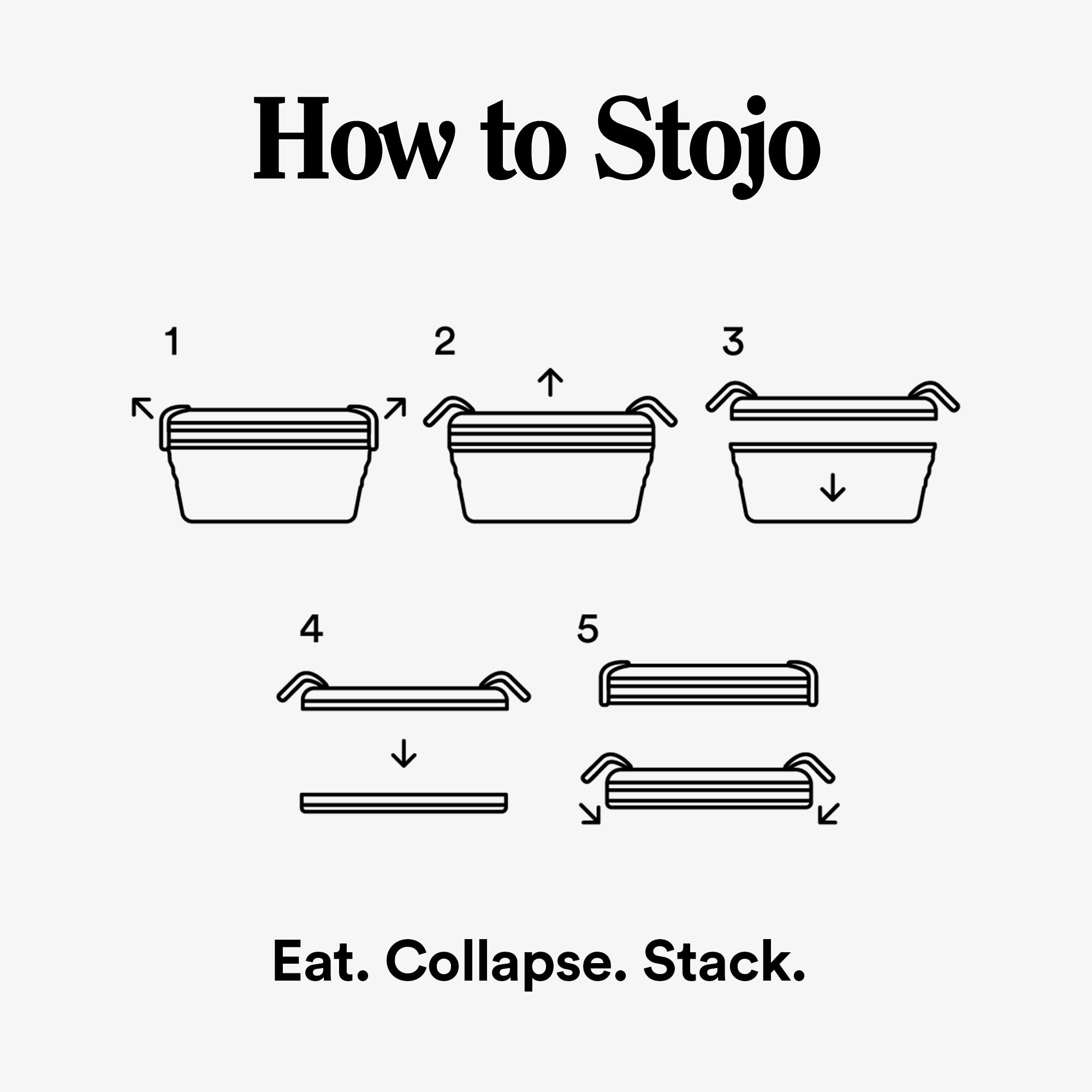 STOJO Collapsible Sandwich Box – 24oz, Reusable Food Storage Container, Silicone Bowl for Hot/Cold Food – Meal Prep, Lunch, Camping, Hiking – Dishwasher Safe (Peony, Set of 1)