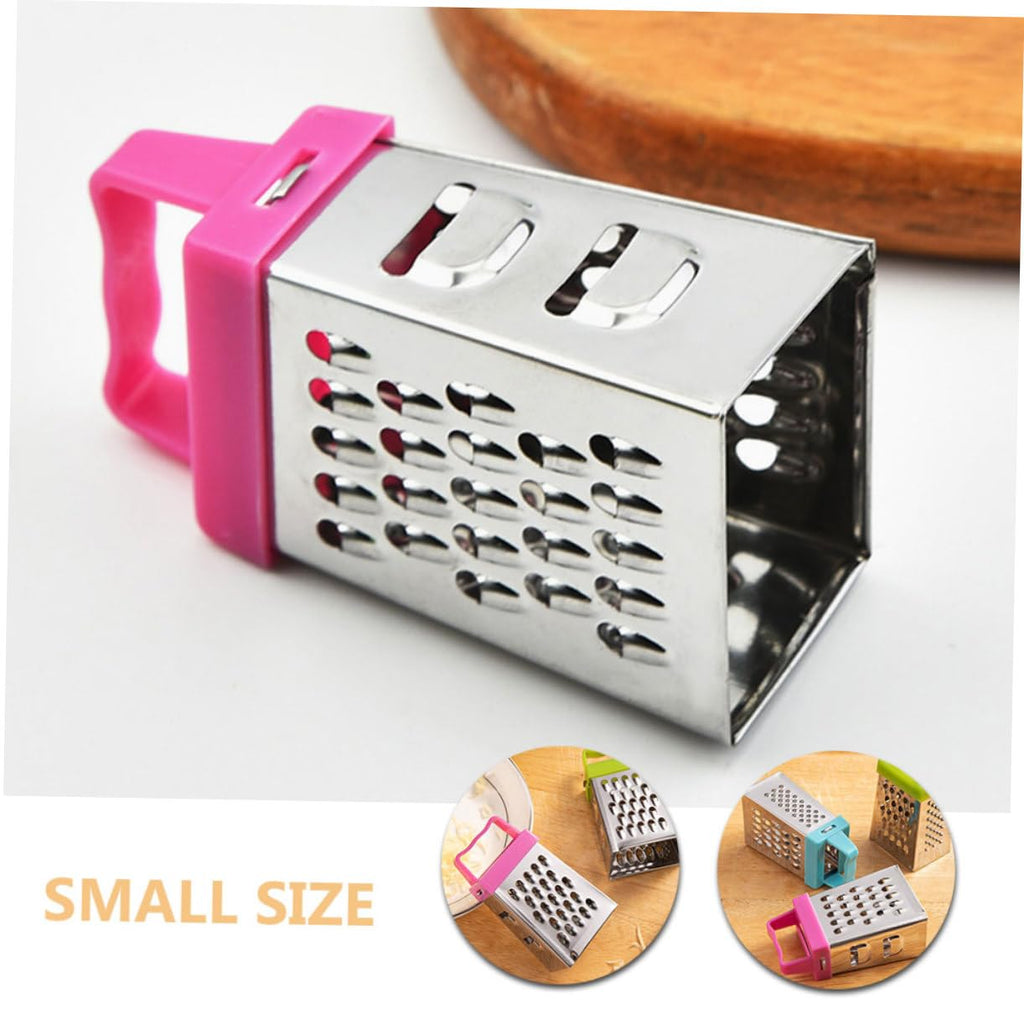 PRETYZOOM 18pcs Stainless Cheese Grater Fine Grater Slicer Vegetable Slicer Easy Peel