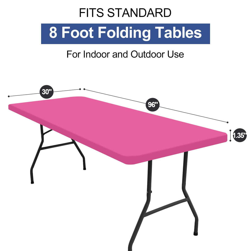 homing Rectangle Table Cloth Cover 8 Foot Elastic Fitted Tablecloth