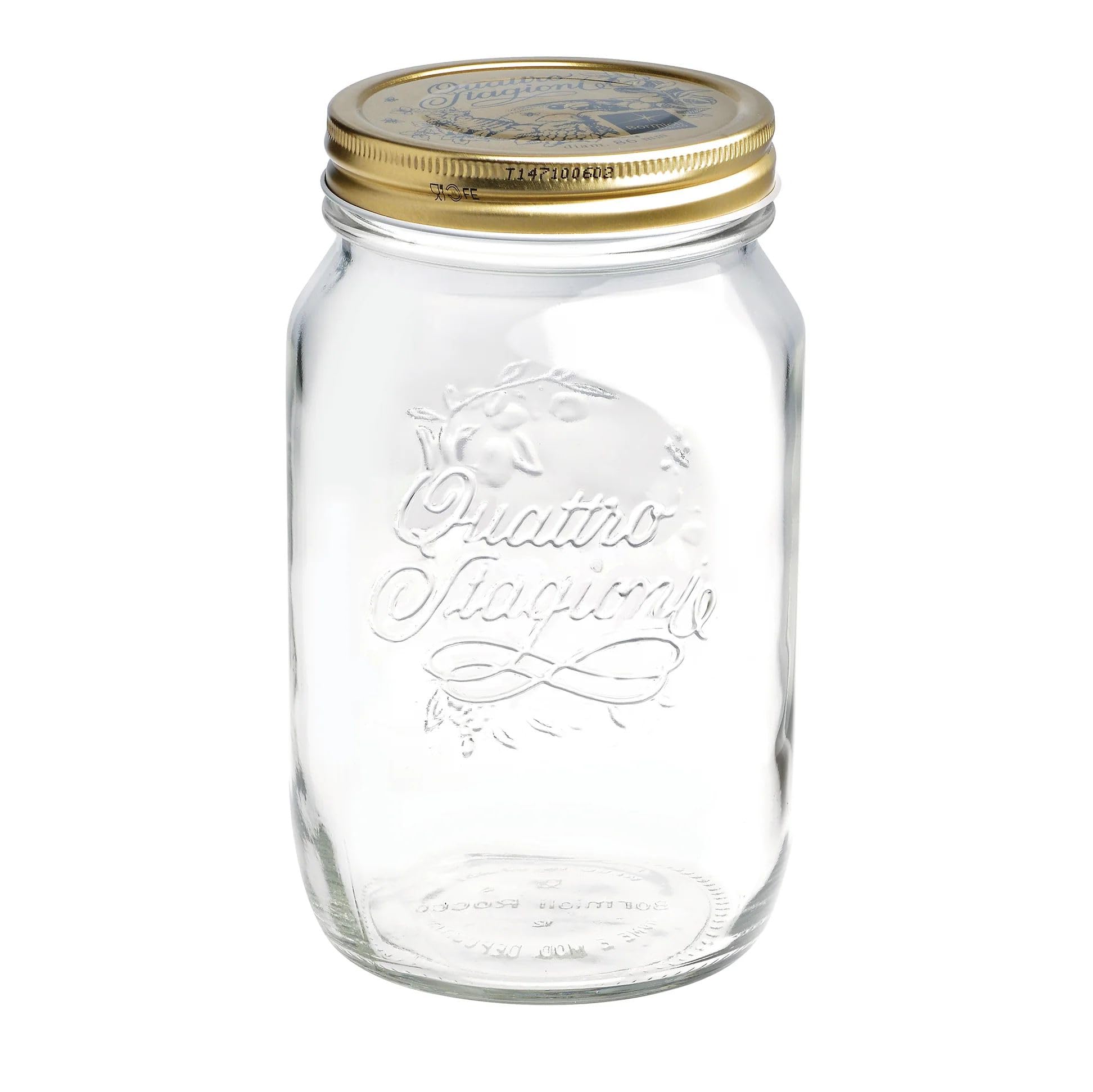 Bormioli Rocco Quattro Stagioni Jar, 33.75 oz
