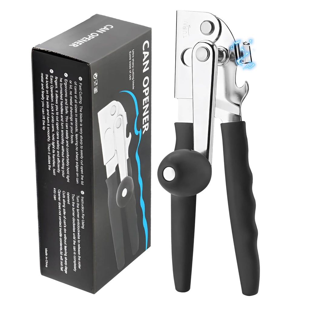 Roryimke Commercial Can Opener Manual Heavy Duty for Seniors for Kitchen
