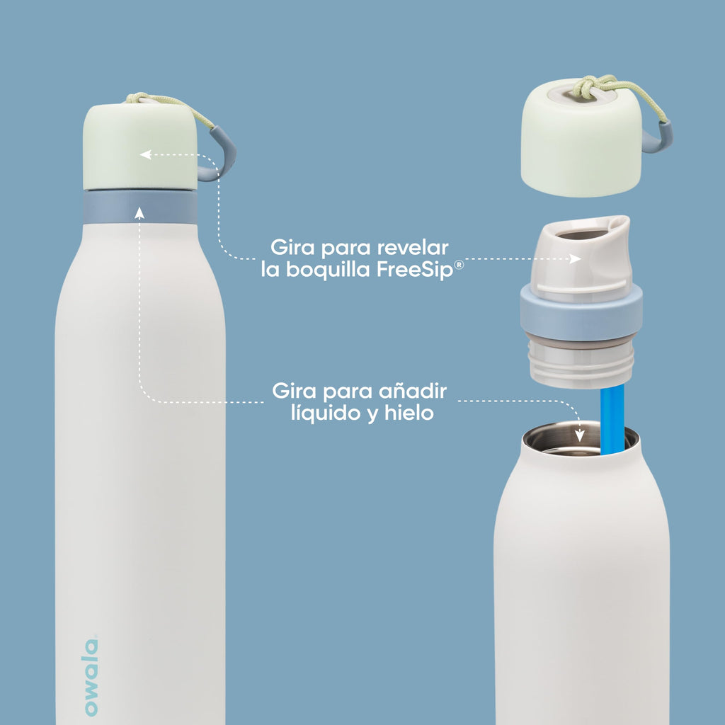 Owala FreeSip Twist Stainless Steel Water Bottle 24 oz Iced Breeze