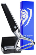 Dalstrong Y-Peeler Set — 3 Swappable Blades: Fine, Serrated & Julienne — HC Stainless Steel — For Vegetables, Citrus, Julienne Strips & Delicate Skins — G10 Handle, Razor VX, customer support
